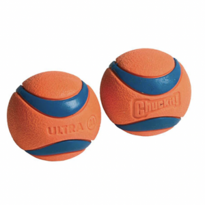 Ultimate Chew-Resistant Ultra Ball by CHUCKIT! | Medium 2 pack