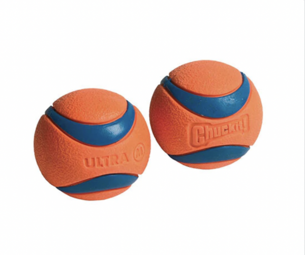 Ultimate Chew-Resistant Ultra Ball by CHUCKIT! | Medium 2 pack