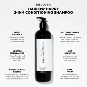 Monte & Co | Luxury dog conditioning shampoo by Harlow Harry | Bellevue 162