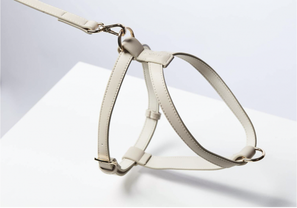Monte & Co | Designer Dog Cat Harness in Taupe | by St Argo Melbourne