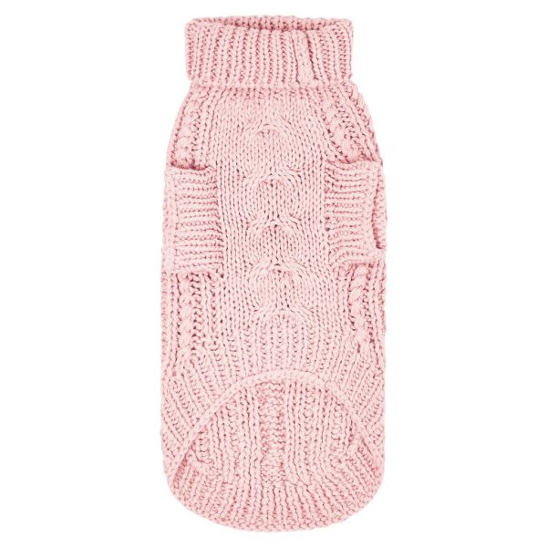 Monte & Co | Sebastian_Says_merino_wool_chunky_knit_sweater_cable_soft_pink