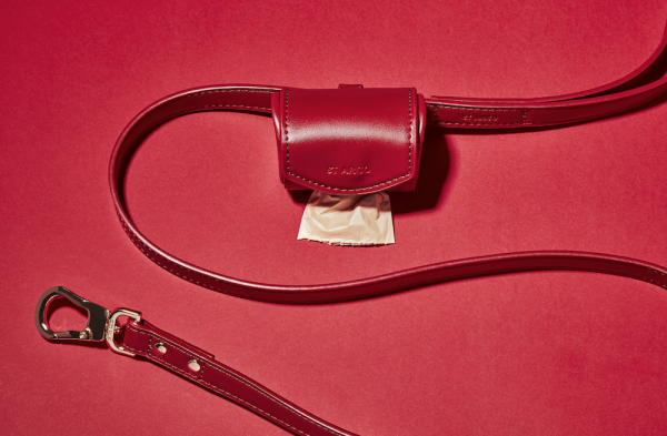 Monte & Co | Ruby Red Designer Poop Bag Holder by St Argo