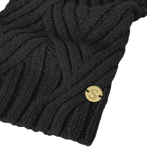 Monte & Co curated winter collection includes this luxury merino wool chunky knit designer dog sweater in black by Australian designer dog brand Sebastian Says. You can't go wrong with black. It's a staple in any wardrobe