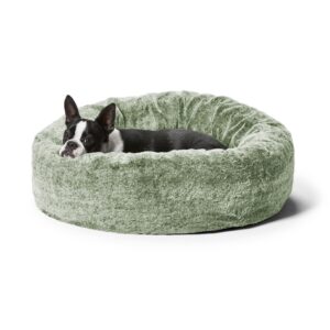 Monte & Co | Luxury Calming Cuddler Pet Dog Bed by Snooza Pet Products Australia | Moss Green | Eco friendly Machine washable covers